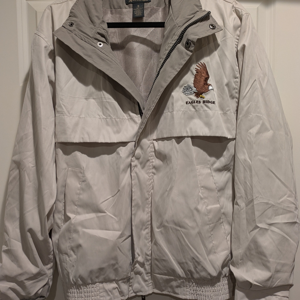 Antigua Antech Golf Jacket with Eagles Ridge Emblem